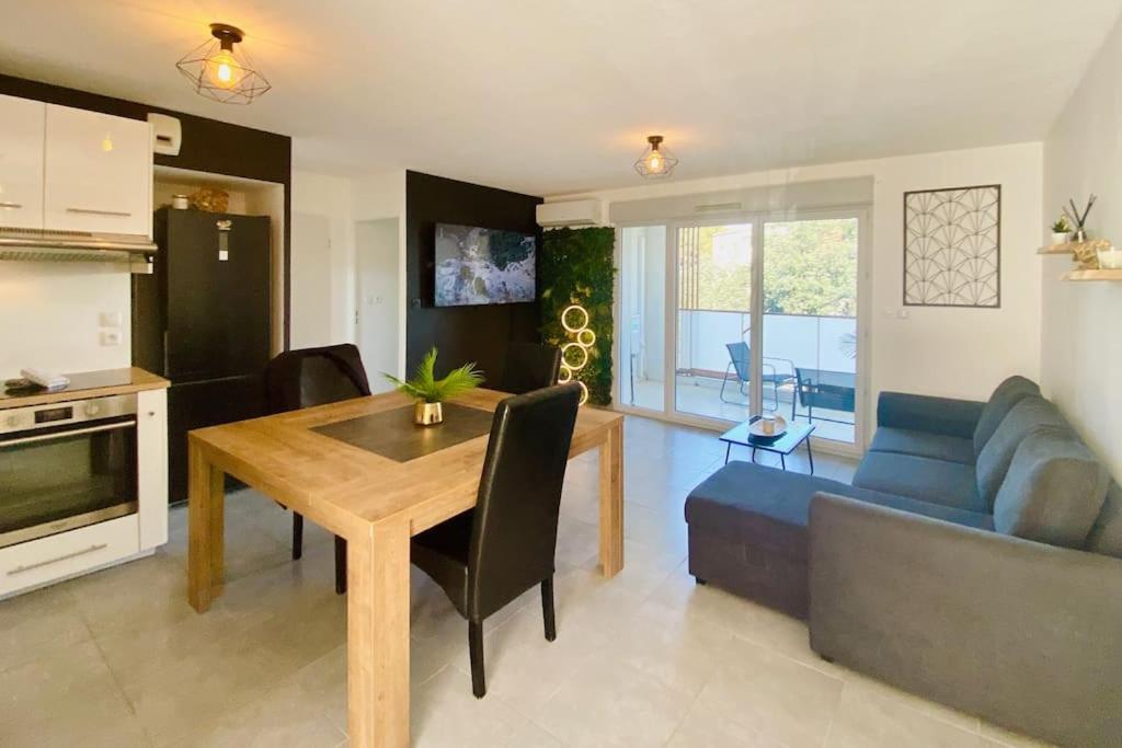 Marcenac - T2 En Residence, Clim, Parking, Terrasse Sète Eksteriør bilde